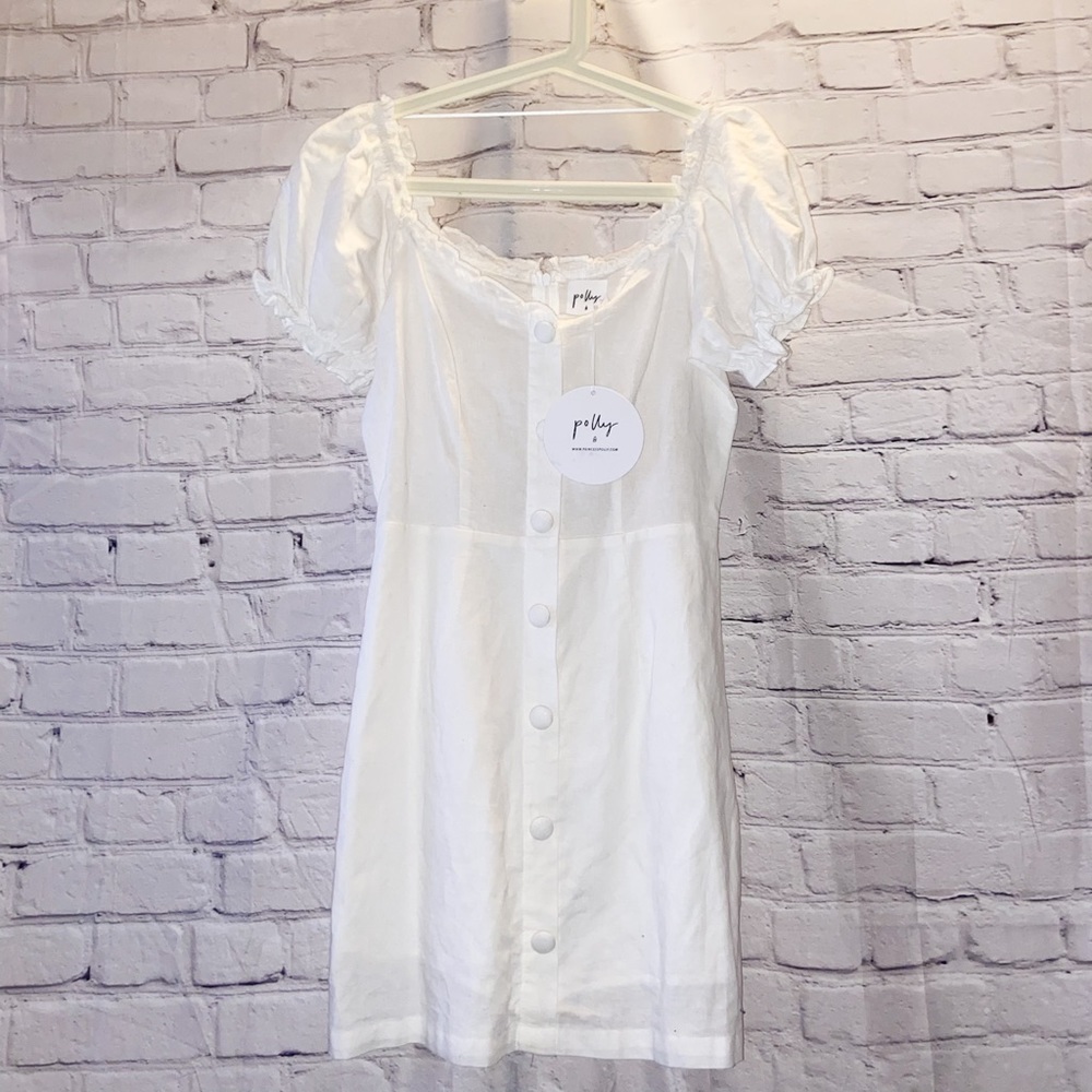 Princess Polly Button Up Mini Dress - Picture 3 of 7